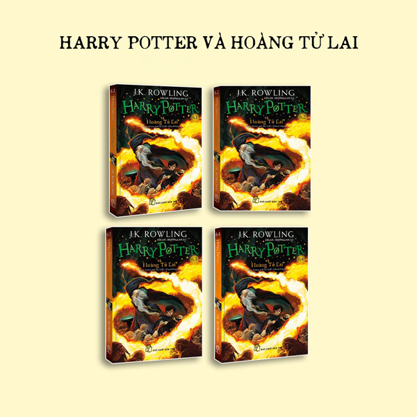 bộ sách harry potter tập 6 - khổ nhỏ (bộ 4 cuốn)