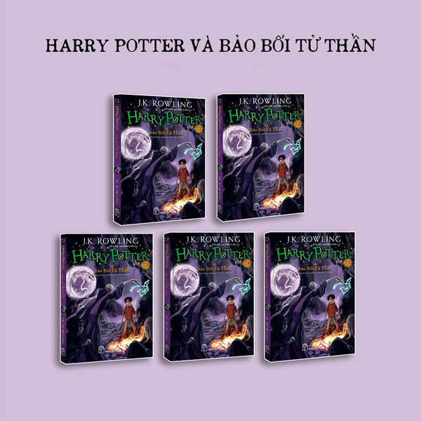 bộ sách harry potter tập 7 - khổ nhỏ (bộ 5 cuốn)