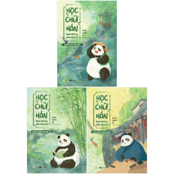 Bộ Sách Học Chữ Hán Qua Những Câu Chuyện (Bộ 3 Cuốn)