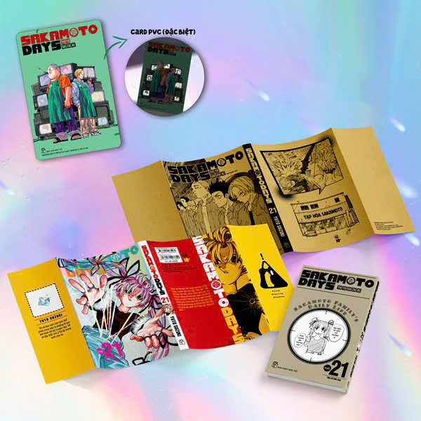 Bo
						
										
										Sakamoto Days - Tap 21 - Van So Hom Nay - Tang Kem Card PVC "Behind The Scene"