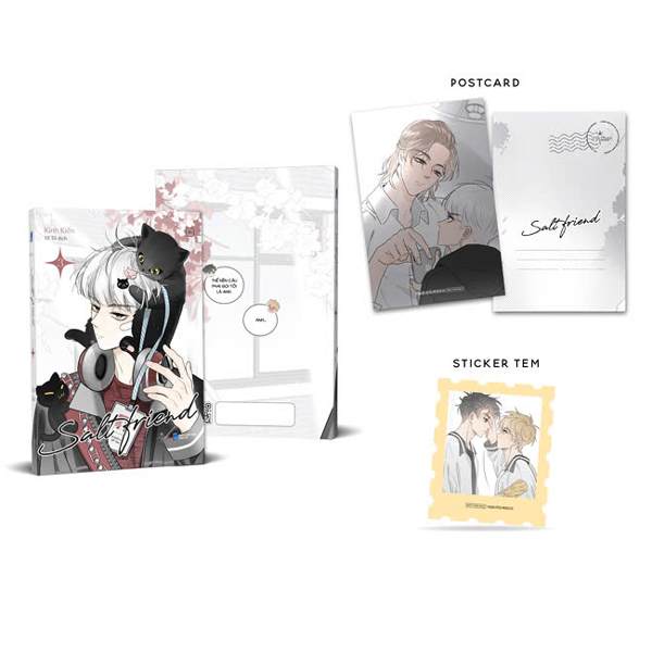Bo
						
										
										Salt Friend - Tap 3 - Tang Kem Postcard Boi Cung + Sticker Tem