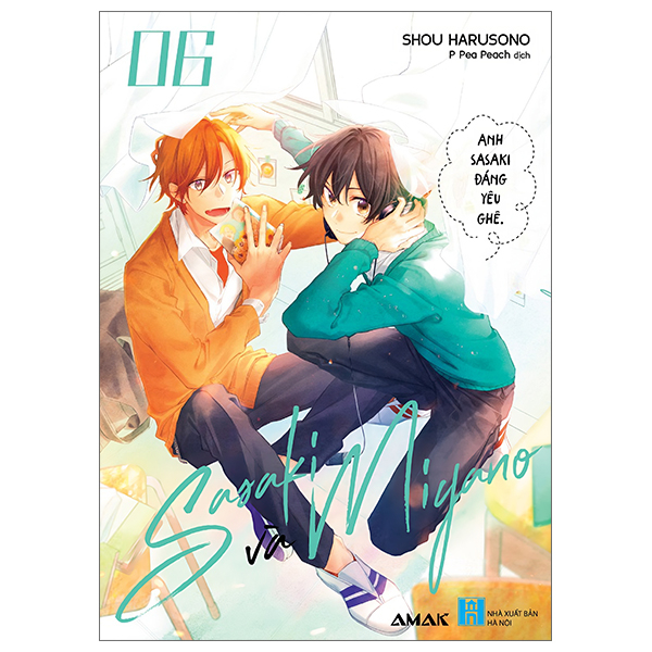 bộ sasaki và miyano - tập 6 - tặng kèm bookmark + postcard 2 mặt