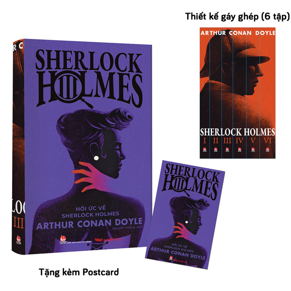 bộ sherlock holmes - tập 3 - hồi ức về sherlock holmes - tặng kèm postcard