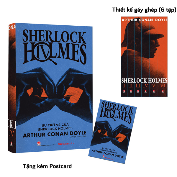 bộ sherlock holmes - tập 4 - sự trở về của sherlock holmes - tặng kèm postcard