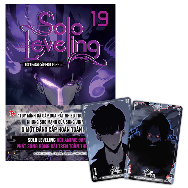 Bộ Solo Leveling - Tôi Thăng Cấp Một Mình - Tập 19 - Tặng Kèm Obi + 2 PVC Card