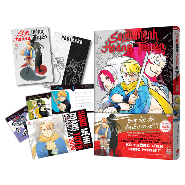 Bộ
						
										
										Song Mệnh Cõi Hoàng Tuyền - Tập 1 - Bản Đặc Biệt - Tặng Kèm Special Cover Metalize + Lịch Để Bàn 2026 + Postcard Metalize + Trang Màu Bổ Sung Từ Tạp Chí