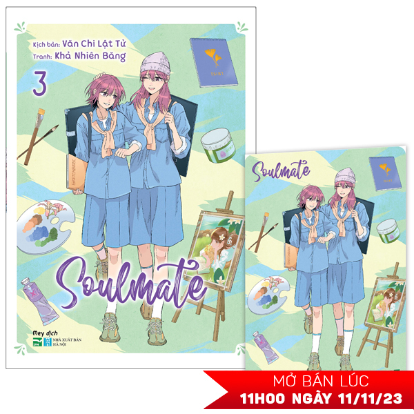 bộ soulmate - tập 3 - tặng kèm postcard nhựa trong