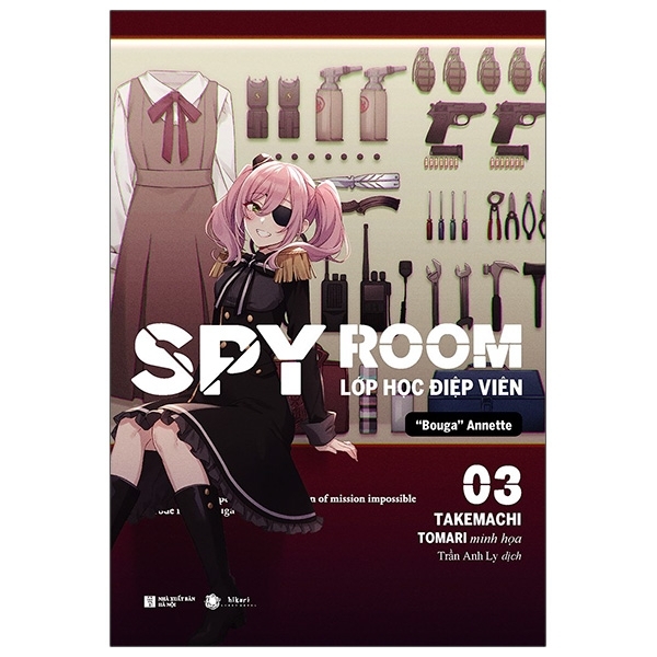 bộ spy room - lớp học điệp viên - tập 3: bouga annette