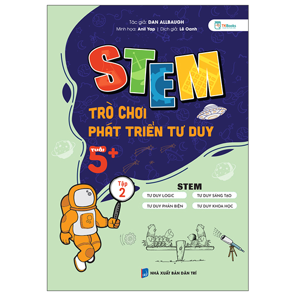 Bo
						
										
										STEM Tro Choi Phat Trien Tu Duy - Tuoi 5+ - Tap 2
