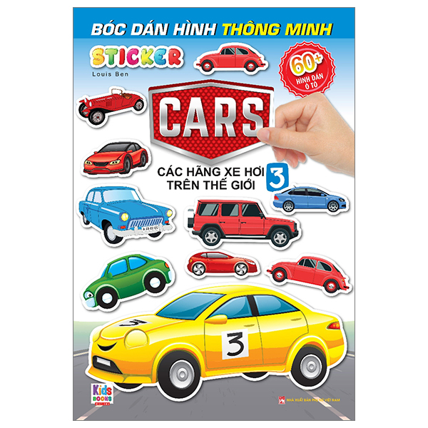 bộ sticker bóc dán hình thông minh - car - các hãng xe trên thế giới 3