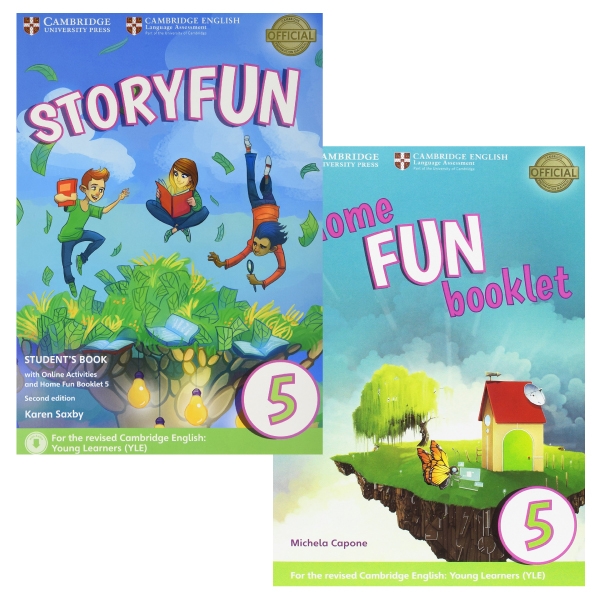 bộ storyfun for flyers 1 sb w online act and home fun bkl, 2ed