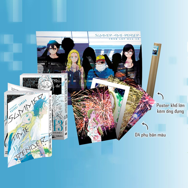 Bo
						
										
										Summer Time Render - Vong Lap Mua He - Tap 13 - "To Ve Roi." - Ban Dac Biet - Tang Kem 4 Trang Phu Ban Mau + 1 Poster