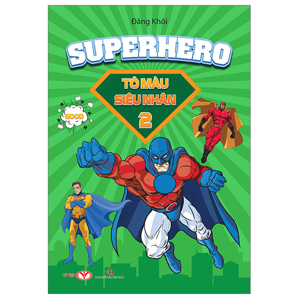 Bộ Superhero - Tô Màu Siêu Nhân - Tập 2
