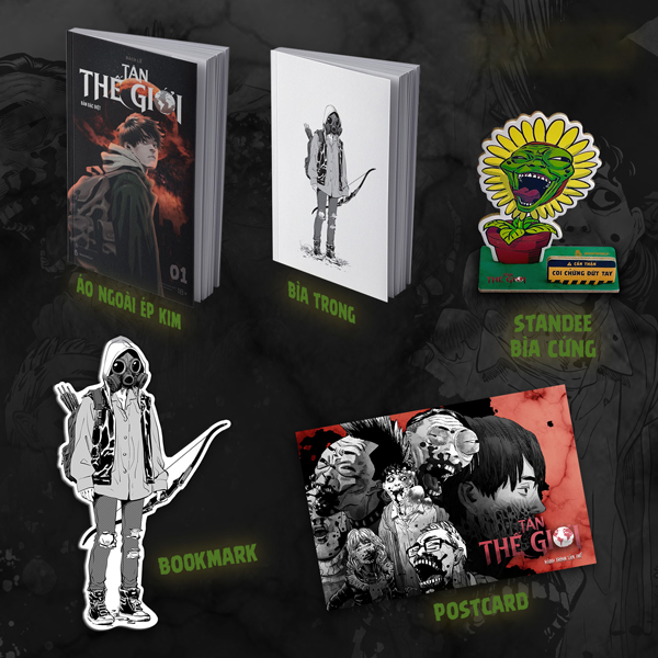 Bộ Tân Thế Giới - Tập 1 - Bản Đặc biệt - Tặng Kèm Bookmark + Standee Bìa Cứng + Postcard