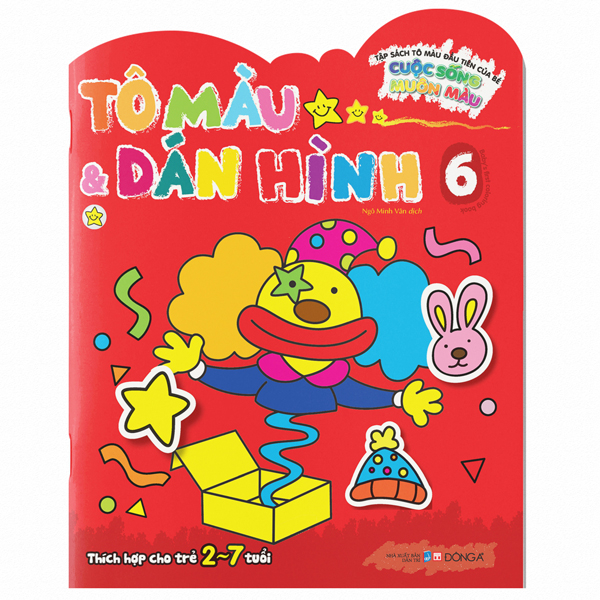 Bo
						
										
										Tap Sach To Mau Dau Tien Cua Be - Cuoc Song Muon Mau - To Mau Va Dan Hinh - Tap 6