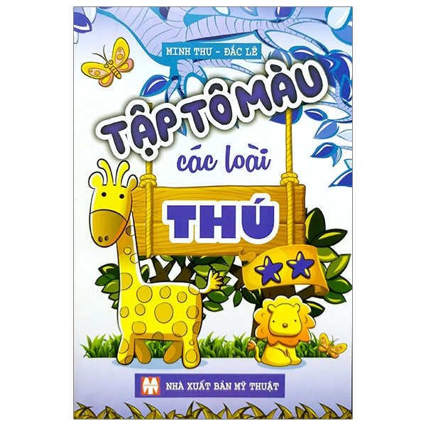 bộ tập tô màu các loài thú 2