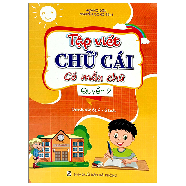 bộ tập viết chữ cái có mẫu chữ - quyển 2 (dành cho bé 4-6 tuổi)