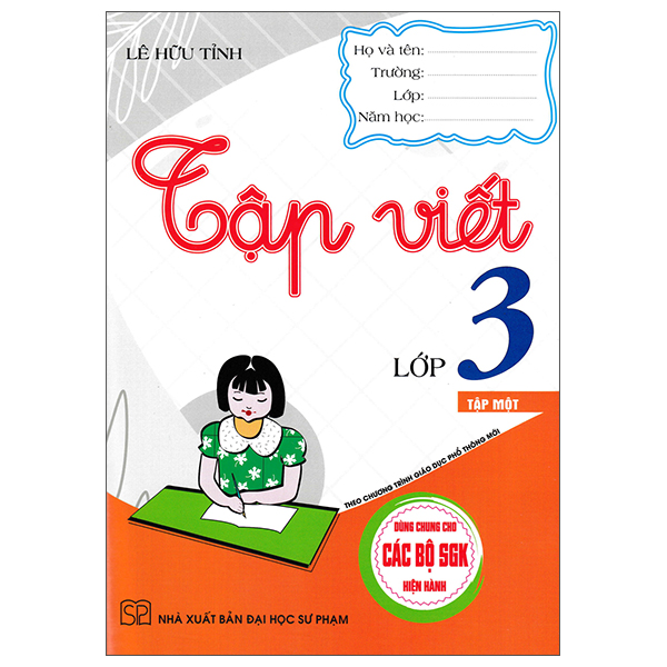 Bộ
						
										
										Tập Viết Lớp 3 - Tập 1