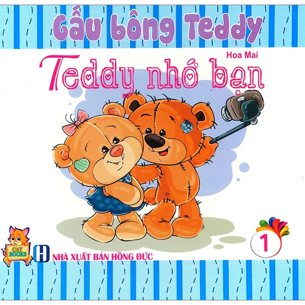 bộ teddy nhớ bạn - gấu bông teddy - tập 1