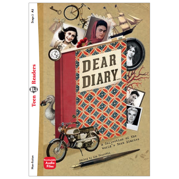 bộ teen eli readers - dear diary - stage 2 a2 - downloadable audio files