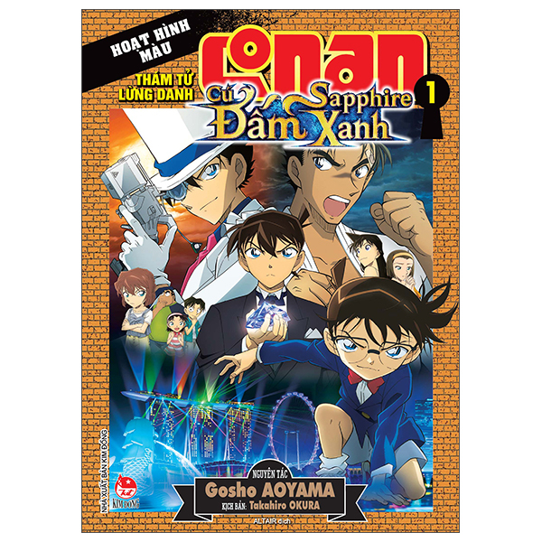 Bo
						
										
										Tham Tu Lung Danh Conan - Hoat Hinh Mau - Cu Dam Sapphire Xanh - Tap 1