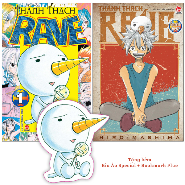 bộ thánh thạch rave - tập 1 - tặng kèm bìa áo special + bookmark plue