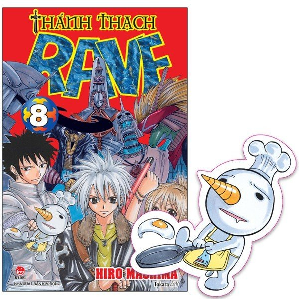 bộ thánh thạch rave - tập 8 - tặng kèm bookmark plue