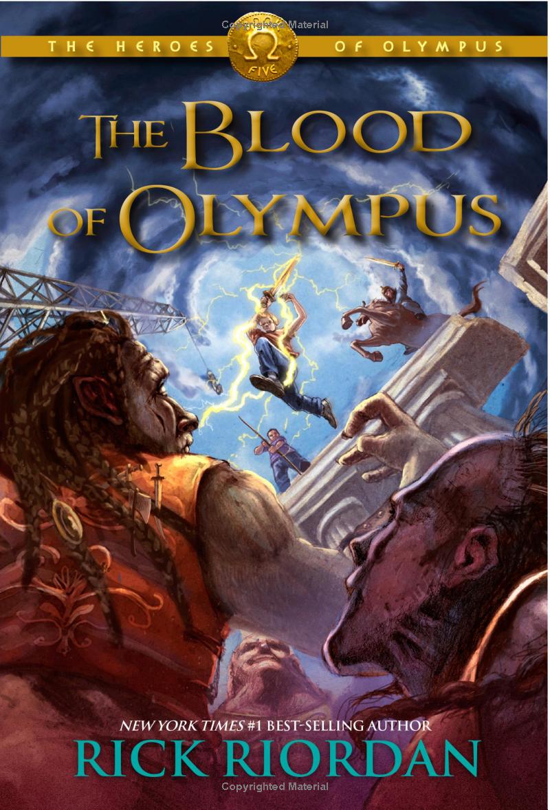 bộ the heroes of olympus 5: the blood of olympus