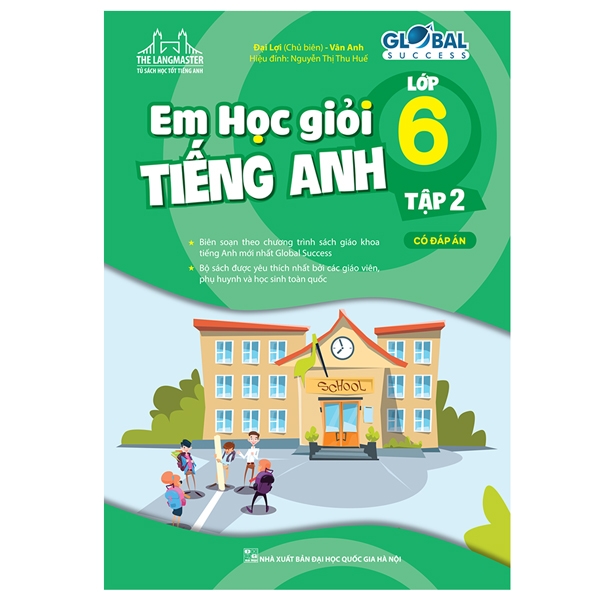 bộ the langmaster - em học giỏi tiếng anh lớp 6 - tập 2 (có đáp án)