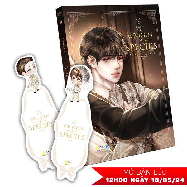 Bộ The Origin Of Species - Nguồn Gốc Các Loài - Tập 2 - Tặng Kèm 2 Bookmark Bồi Cứng