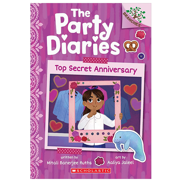 bộ the party diaries 3 - top secret anniversary (a branches book)