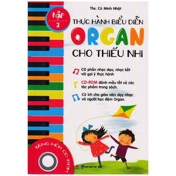 bộ thực hành biểu diễn organ cho thiếu nhi – tập 2