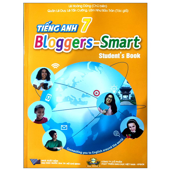 bộ tiếng anh 7 - bloggers - smart - student's book (2022)