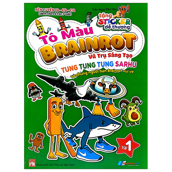 Bộ Tô Màu Brainrot - Vũ Trụ Sáng Tạo - Tập 1