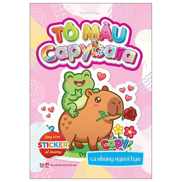 Bộ Tô Màu Capybara - Capy Và Những Người Bạn