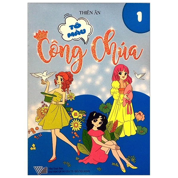 bộ tô màu công chúa 1