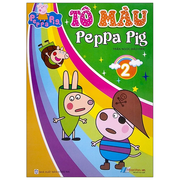 Bộ Tô Màu Peppa Pig - Tập 2 (Tái Bản 2024)