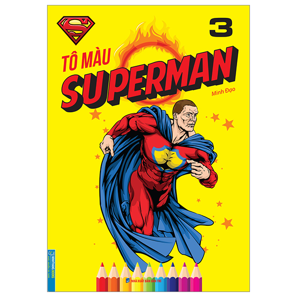 bộ tô màu superman - tập 3