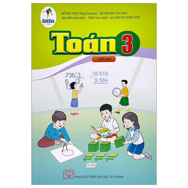 bộ toán 3 - tập 2 (cánh diều) (chuẩn)