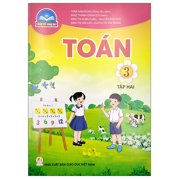 bộ toán 3 - tập 2 (chân trời sáng tạo) (chuẩn)