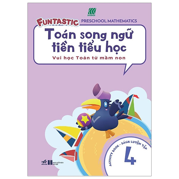 bộ toán song ngữ tiền tiểu học 4 - activity book