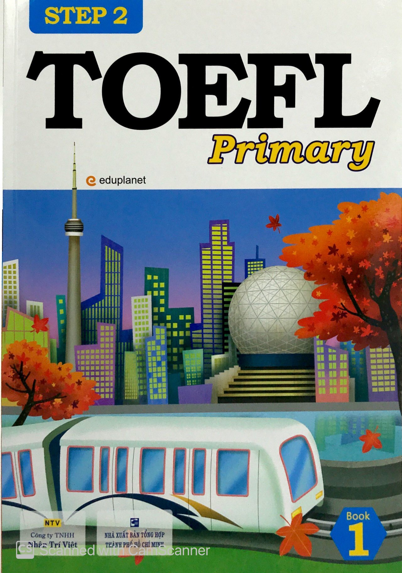 bộ toefl primary book 1 step 2 (kèm cd) - tái bản 2018