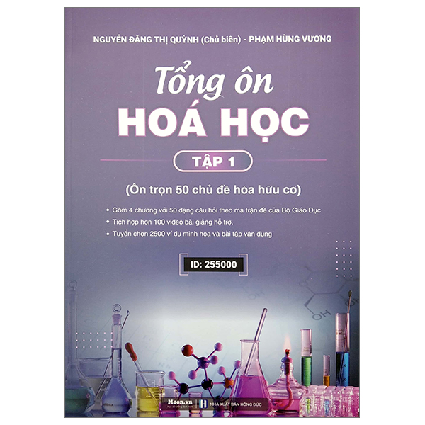 bộ tổng ôn hóa học - tập 1 (ôn trọn 50 chủ đề hóa hữu cơ)