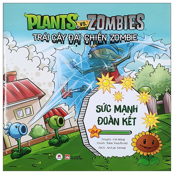 bộ trái cây đại chiến zombie - tập 4: sức mạnh đoàn kết (tái bản)