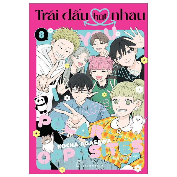 Bộ Trái Dấu Hút Nhau - Tập 8 - Tặng Kèm Sheet Sticker