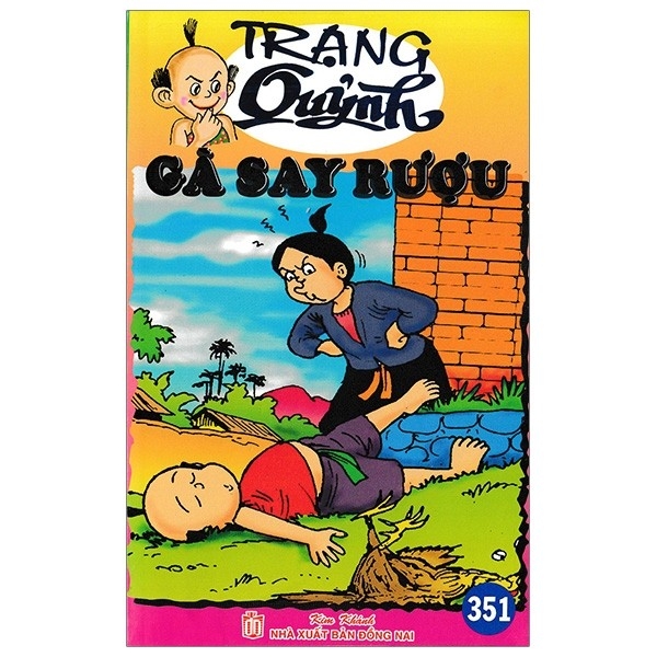 bộ truyện tranh trạng quỷnh - tập 351: gà say rượu