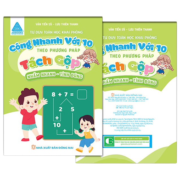 Bo
						
										
										Tu Duy Toan Hoc Khai Phong - Nham Nhanh Tinh Dung - Cong Nhanh Voi 10 Theo Phuong Phap Tach Gop