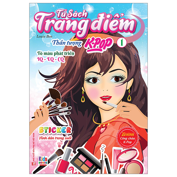 bộ tủ sách trang điểm - thần tượng k-pop 1