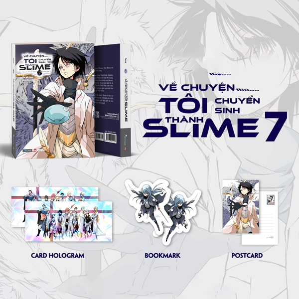Bo
						
										
										Ve Chuyen Toi Chuyen Sinh Thanh Slime - Tap 7 - Ban Dac Biet - Tang Kem Bookmark + Postcard + Card Hologram