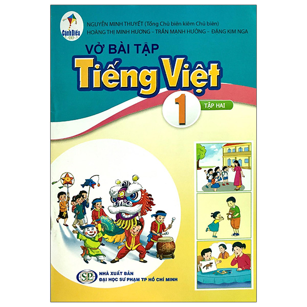 bộ vở bài tập tiếng việt 1 - tập 2 (cánh diều) (chuẩn)